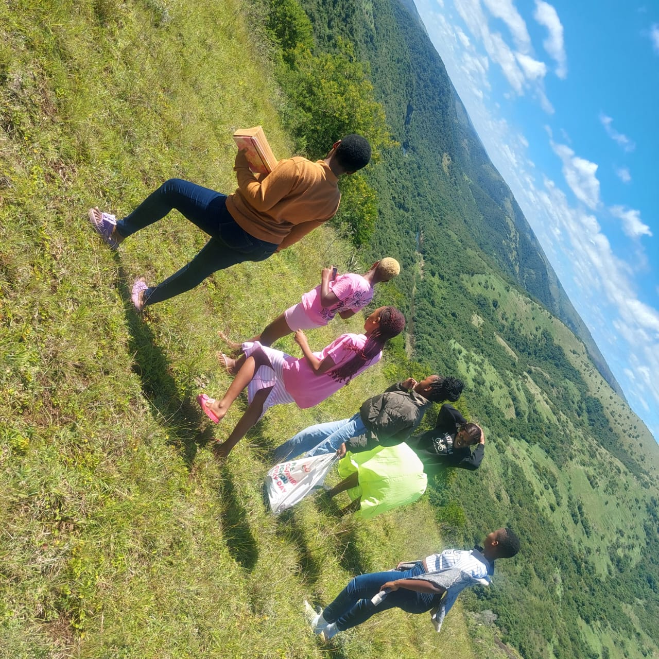 Girls RESTART mountain camping retreat